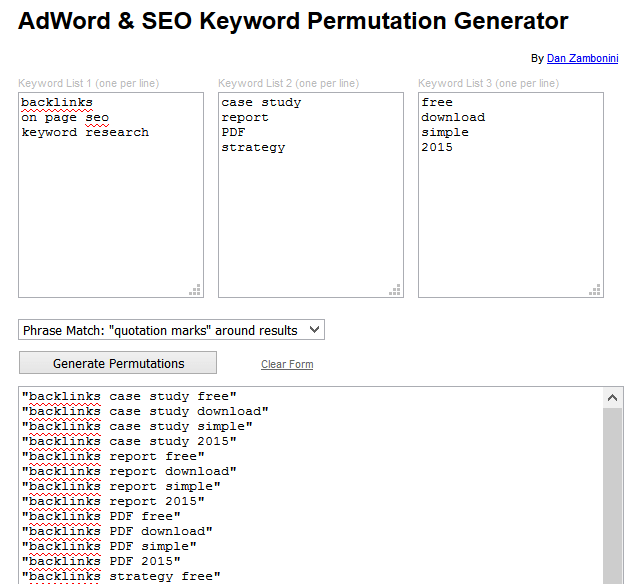 keyword-permutation-tool