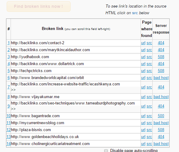 Free-Broken-Link-Checker